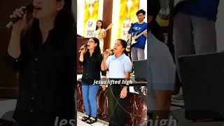 We Want To See Jesus Lifted High shorts christianmusic praiseandworship christiansongs [upl. by Lorene]