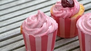 DIY Special  KirschCupcakes  Schnell amp Einfach Selber Machen  Tipps amp Rezepte 2015 Backlounge [upl. by Inalaehak]