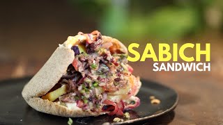 The Best Vegan Sabich Sandwich Recipe [upl. by Akinit]