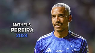 Matheus Pereira 2024 ● Cruzeiro ► Magic Skills Goals amp Assists  HD [upl. by Larimore]