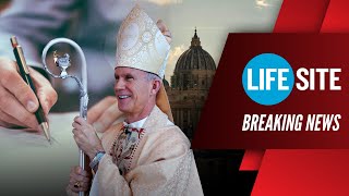 BREAKING  Bishop Strickland warns of apostasy ‘at the top’ of the Church [upl. by Marx]