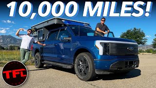 Heres How Our 2022 All Electric Ford F150 Lightning Has Held Up Over 10000 Miles of Hard Use [upl. by Veradi]