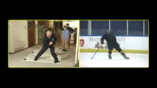 G1 Extreme Slide Board  Hockey Training Aids  by HockeyShotcom [upl. by Airda]