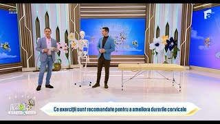 Cum Să Elimini Durerile Cervicale Exerciții Simple Demonstrate de Fizioterapeutul Alexandru Ilie [upl. by Jermyn663]