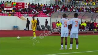 Gol de Bura Nogueira Guiné Bissau Vs Eswatini 10 Destaque de resultados de todos os gols [upl. by Ashley]