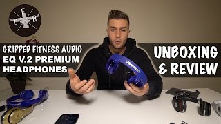 NEW PREMIUM GRIPPED FITNESS AUDIO GYM HEADPHONES [upl. by Pan]