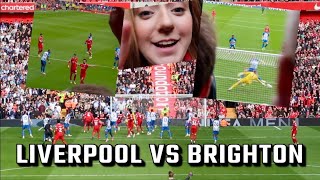 Liverpool vs Brighton amp Hove Albion  Goals From Mo Salah and Luis Diaz See LFC Comeback To Win [upl. by Nisior230]