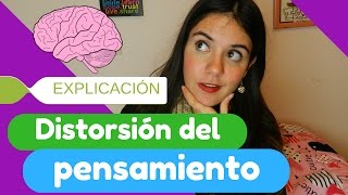 Distorsiones cognitivas  Tipos  ¿Qué hacer  Explicación [upl. by Akiehs]