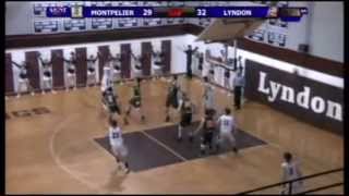 Montpelier vs Lyndon Institute  Boys Basketball 2515 [upl. by Klemens]