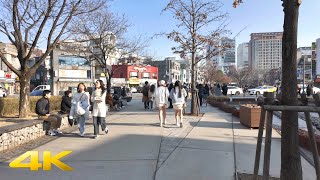 Hongdae Yeonnamdong Walk On a sunny dayㅣSeoul Korea 4K [upl. by Egnalos10]