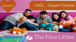 ABDLDiaper DiariesEpisode 9  Nursery Adventures of 5 Littles in Mischievous Daycare Behavior [upl. by Masry]