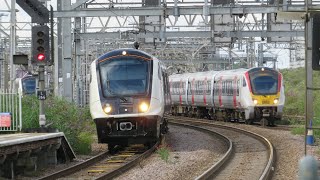 37 Minutes of Trains at Stratford 03082023 1080p HD [upl. by Ahsircal]