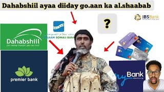 Dahabshiil bank ayaa ka soo jawaab day amar kii alshabaab eey ugu hanjabeen bankiyada muqdisho [upl. by Suirtemed426]