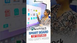 Benchmark Smart Board Top Features  Interactive Flat Panel 75 Inch  Digital Board For Teaching [upl. by Greerson755]