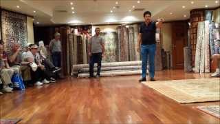 Gordes Carpet Demo  Istanbul Turkey [upl. by Angy605]