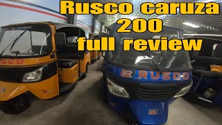 Rusco Caruza 200Multicab 4×4FB typepiaggio 230mini van [upl. by Menendez]