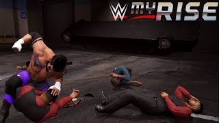 THE GANG IS ALL HERE I WWE2K23 MYRise Part 12 [upl. by Repsac94]