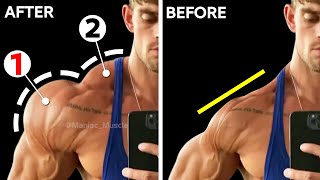 13 Exercise For Bigger SHOULDER AND TRAPS WORKOUT [upl. by Marvel]