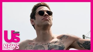 Pete Davidson Hickey Photo Goes Viral Amid Kim Kardashian Romance [upl. by Aipotu69]