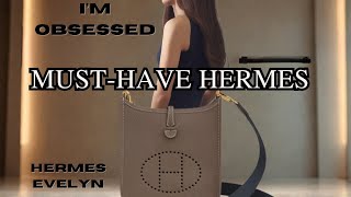 Why Everyone is Obsessed with the Hermes Evelyne Bag 2024 [upl. by Yul92]