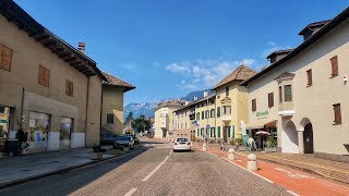 BOLZANO to TRENTO scenic drive  Trentino Alto Adige Italy 4k 60fps [upl. by Yelrebmyk902]