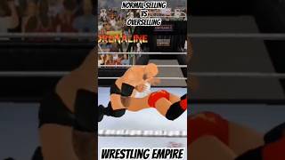 Normal Selling vs Overselling in Wrestling Empire Part 1 [upl. by Nottus]