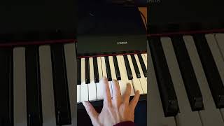 Bohemian Rhapsody Intro Easy Piano Tutorial piano queen tutorial shorts [upl. by Nevek]