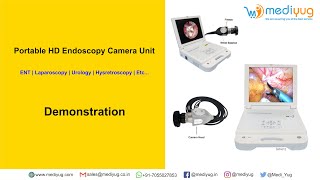 Portable Full HD Endoscopy Camera Unit  ENT  Laparoscopy  Urology  Hysretroscopy Etc [upl. by Eadmund951]