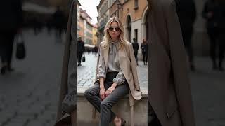 Top Autumn Street Fashion Trends 2024 MustHaves for Autumn Winter shorts [upl. by Shandeigh]