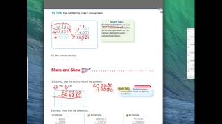 Go Math 4th grade lesson 17 [upl. by Ferdy]