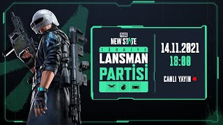 PUBG NEW STATE  Türkiye Lansman Partisi [upl. by Nudnarb]