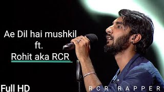 RCR rapper  broken heart💔💔 ae dil hai mushkil song status my new channel please saport kardo💓💓 [upl. by Emmerie87]