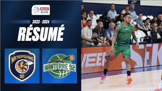 Boulogne Levallois vs Nanterre  Resume 20232024  LNB Officiel [upl. by Itsirhc]