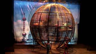 Shanghai Acrobatics  6 Motorcycles in a steelcage  most dangerous show  full hd [upl. by Ellerol865]