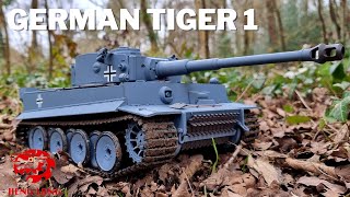 the monster Henglong 18 full metal German Tiger I RTR remote control tank rctank rcmodel rchobby [upl. by Anytsyrk]