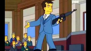 Homero y Mel gibson Quienes apoyan la mocion digan muerte [upl. by Laaspere]