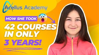 13YearOld Acellus Academy Student Completes 42 Courses in 3 Years [upl. by Gut]