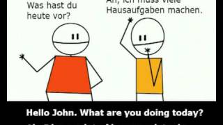 was has du heute vor  German Story Board Dialog [upl. by Meyeroff301]