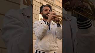 trumpet busking livemusic streetperformer myway [upl. by Aicena]