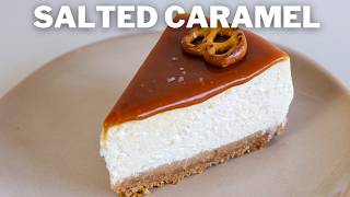 Salted Caramel Cheesecake Recipe [upl. by Uball]