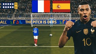 France vs Spain National Cup penalty shootout 🔥 efootball 25 [upl. by Butch60]