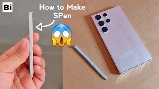 How to make a Samsung SPen with Paper  S24 Spen  Bi [upl. by Haroppizt]