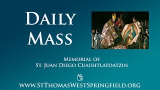 Daily Mass Saturday December 9 2023 [upl. by Inajna]