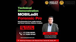 Live A Session with MOBILedit Forensic International Technical Team [upl. by Dnalyar]