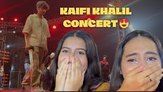 Kaifi Khalil Concert 😍  Pari rony lg Gaye 😨  13102023  PariMeethi [upl. by Joelle63]