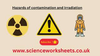 Hazards of contamination and Irradiation AQA GCSE Physics and GCSE Combined Science [upl. by Tallbot]