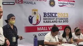 Toss coin breaks tie between 2 candidates for 2023 barangay election in Manila [upl. by Suh48]