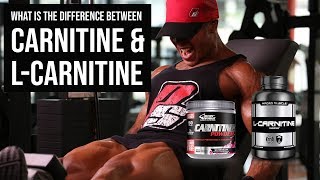 What is the difference between CARNITINE AND LCARNITINE [upl. by Aihceyt]