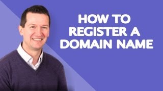 How to Register a Domain Name  Beginners Guide [upl. by Romy272]