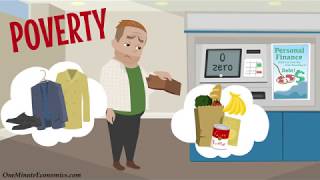 Poverty and Economic Inequality Defined Explained and Compared in One Minute [upl. by Ynnohj946]